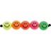 Bild von RICO DESIGN Smiley® Originals Perlen rund rainbow neon 10 mm 
