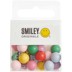 Bild von RICO DESIGN Smiley® Originals Perlen rund mit Anhänger rainbow 10 mm 