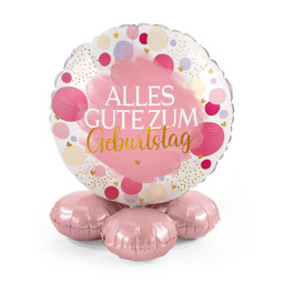 Bild von Ballon Bouquet - Alles Gute zum Geburtstag - rosa