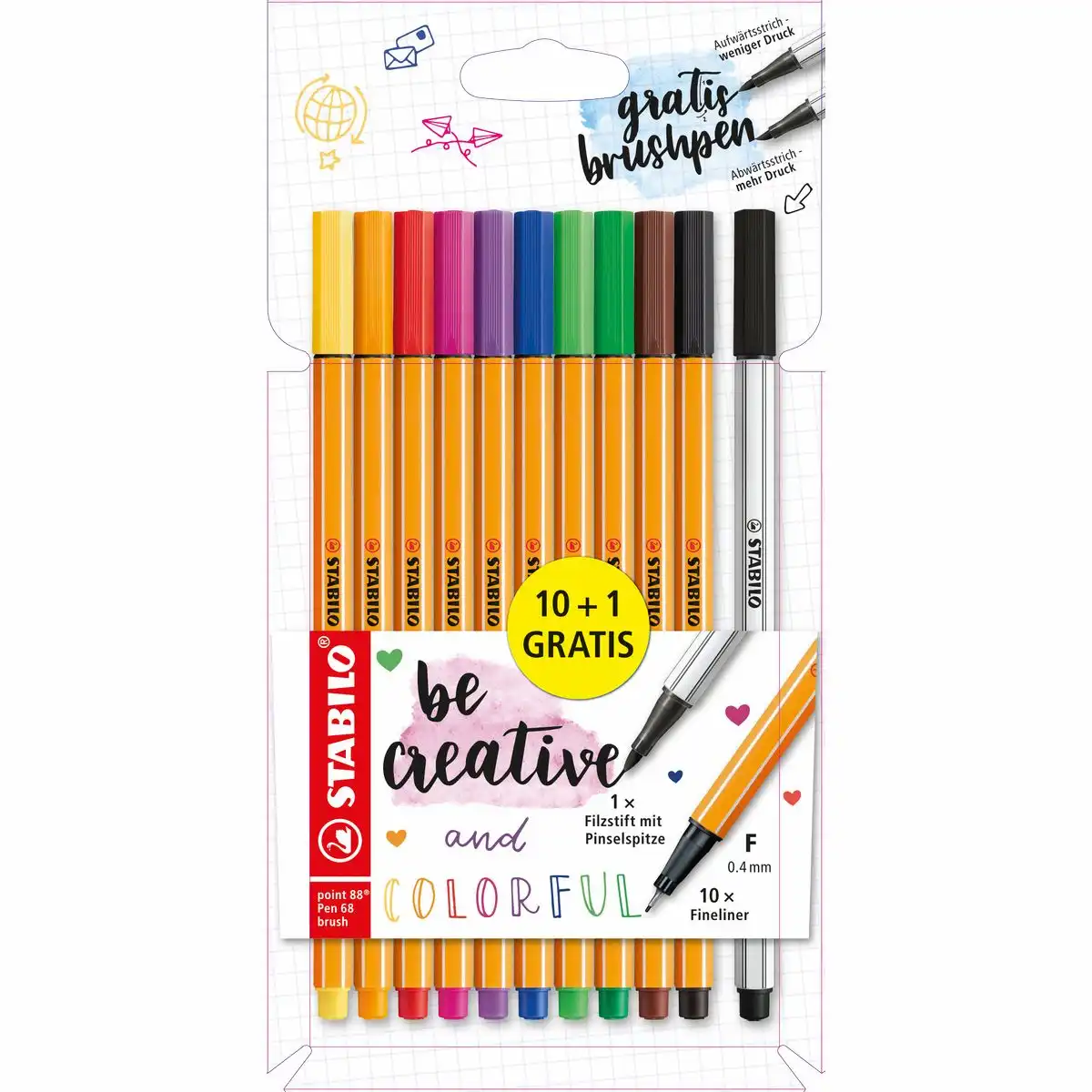 Bild von STABILO® Fineliner point 88 10+1