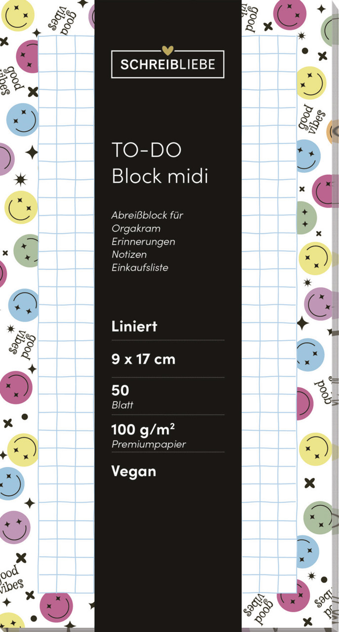 Bild von To-do Block midi Smile