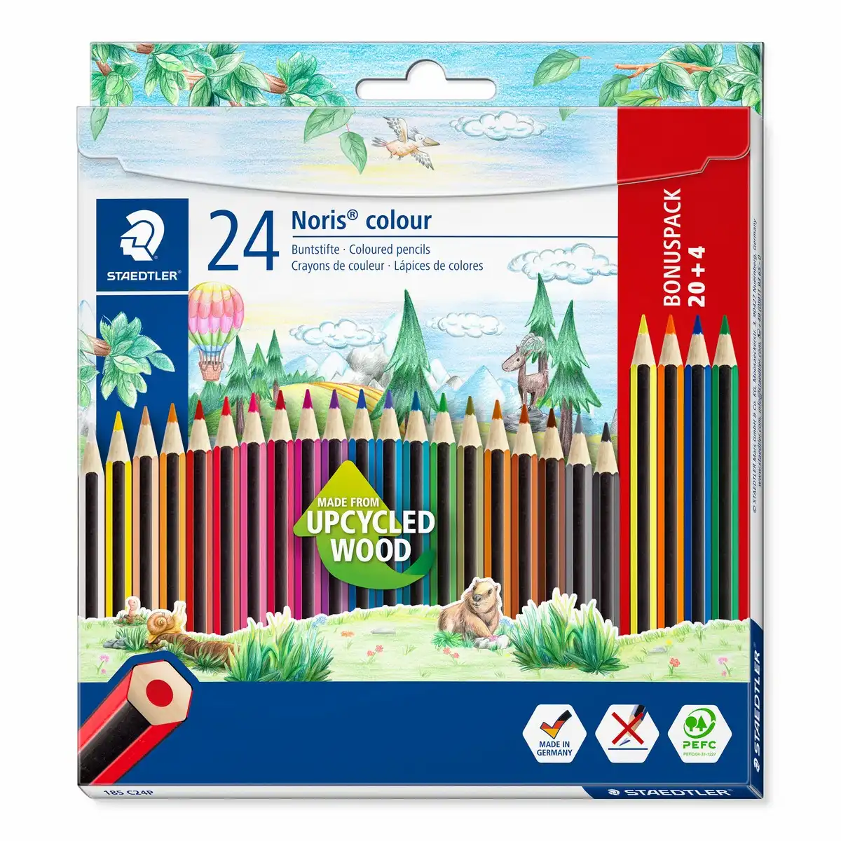 Bild von STAEDTLER Buntstifte Noris colour 20+4