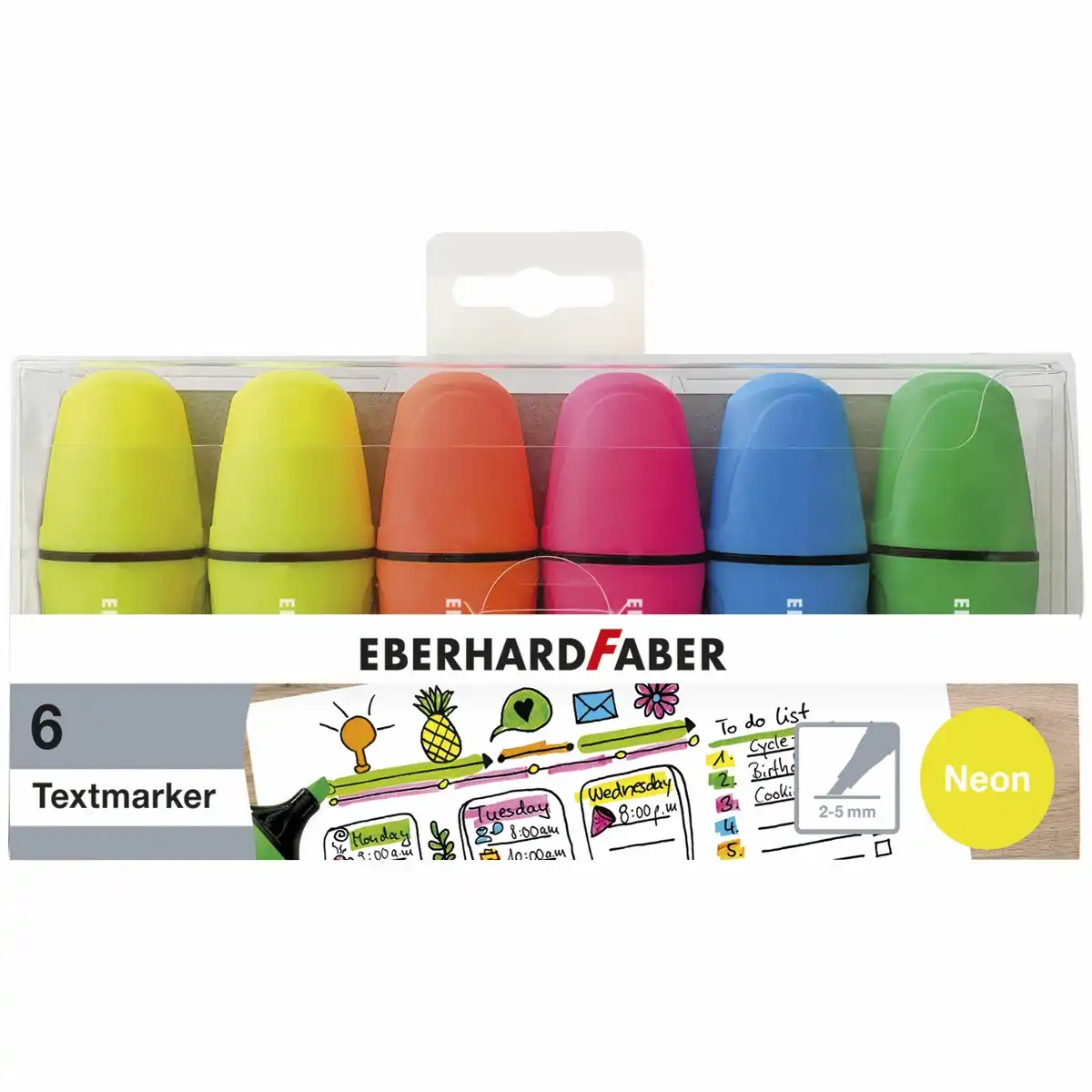Bild von EBERHARD FABER Textmarker Mini Neon