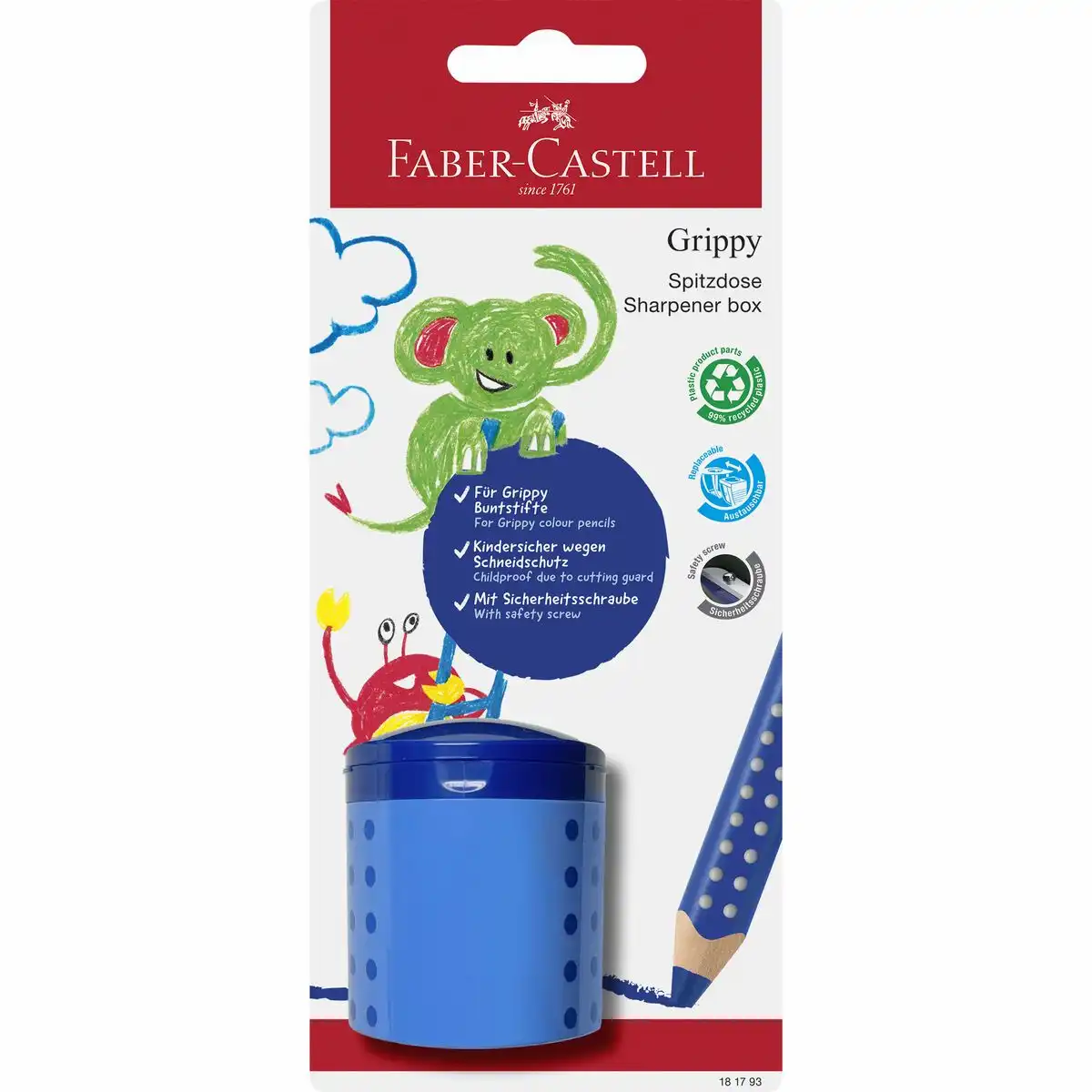 Bild von FABER CASTELL Spitzdose Grippy