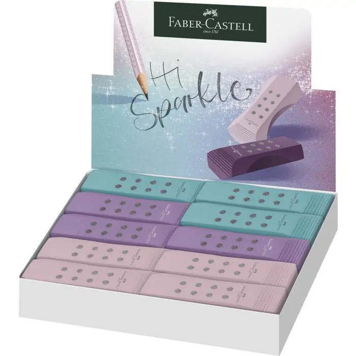 Bild von FABER-CASTELL Radierer RollOn farbig sortiert