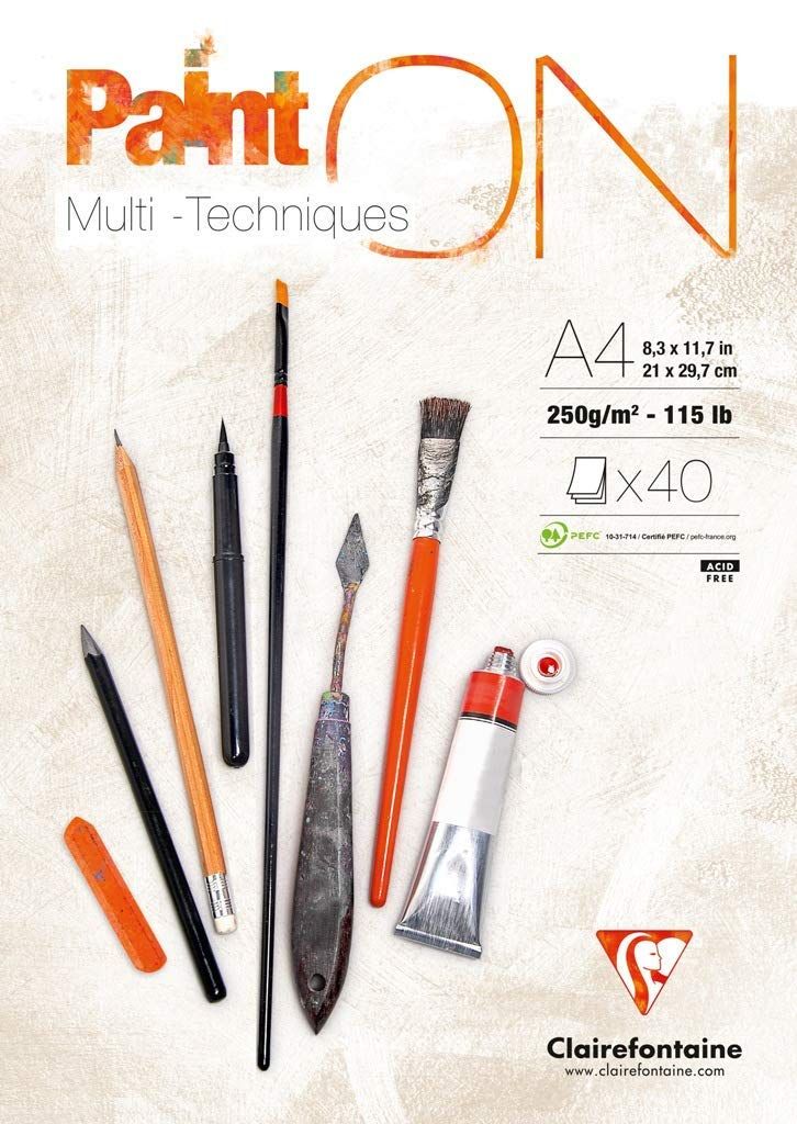 Bild von CLAIREFONTAINE PaintOn Block A4