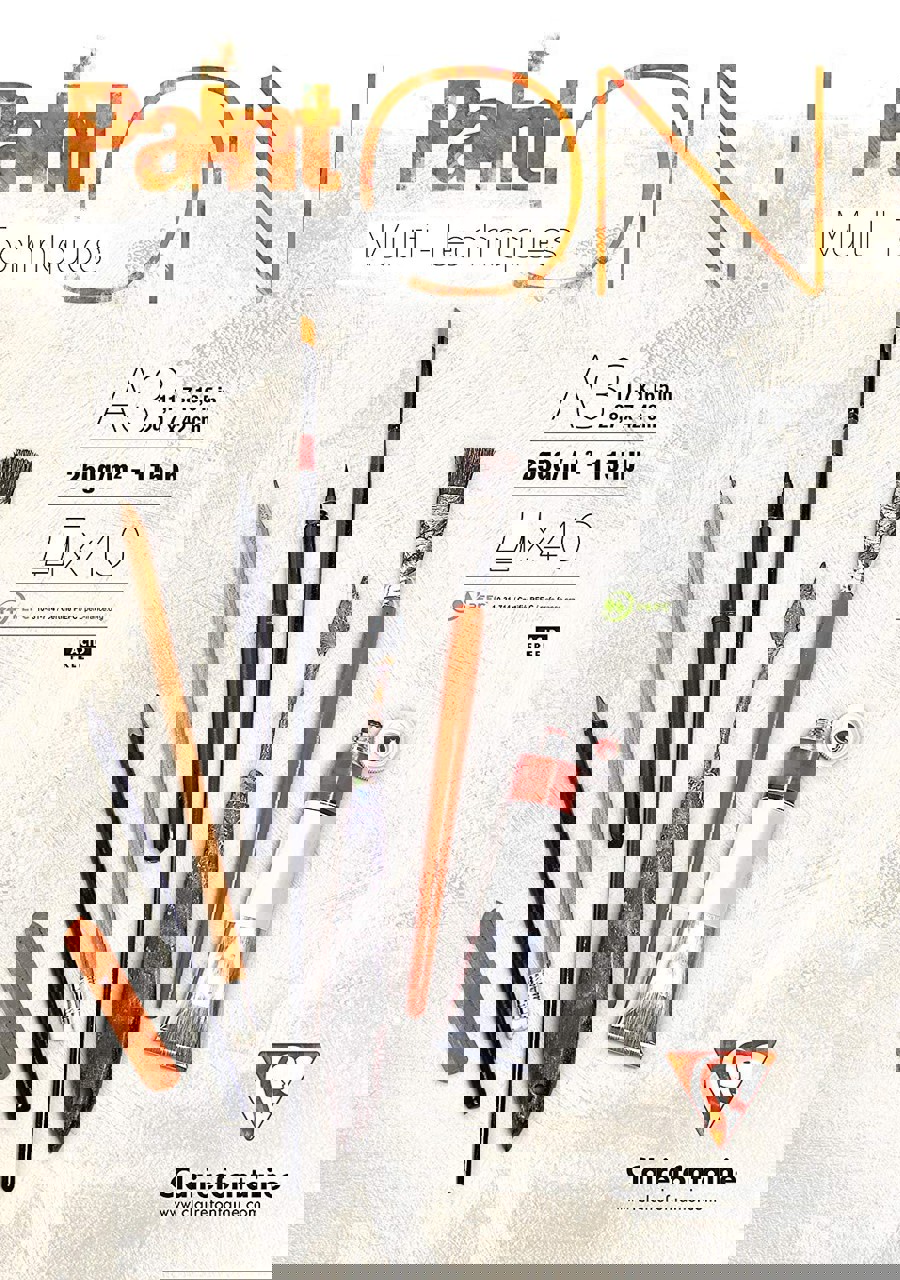 Bild von CLAIREFONTAINE PaintOn Block A3