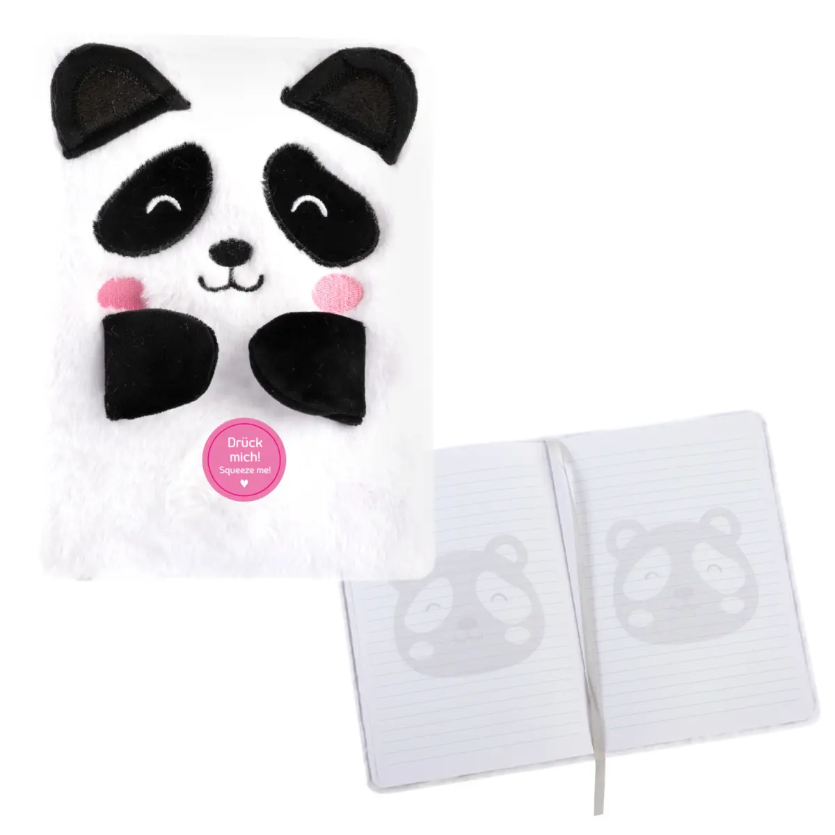 Bild von IDENA Notizbuch Fluffy Panda