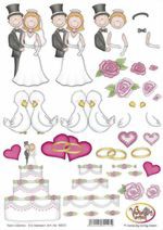 Bild von 3D Bogen "Hochzeit"

