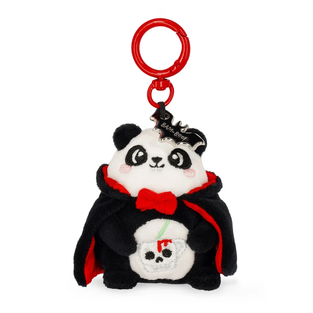 Bild von LEGAMI Panda-Plüsch-Schlüsselanhänger "Bam-Boo!" Halloween 