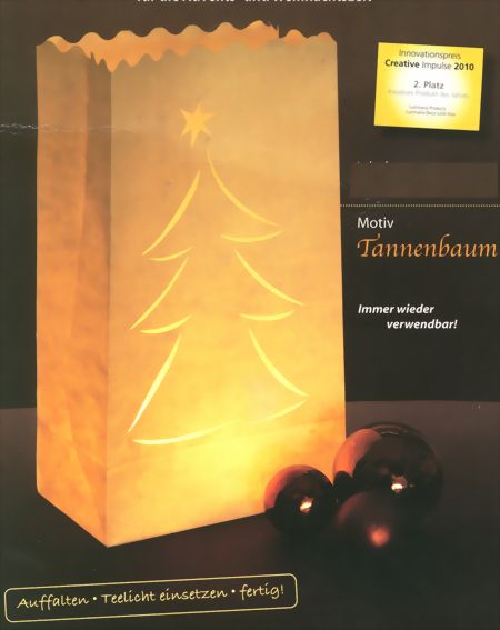 Bild von Deko-Licht-Tüte "Tannenbaum"
