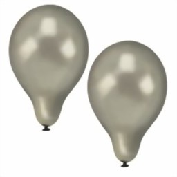 Bild von Luftballons Ø 25 cm silber