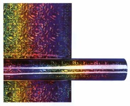 Bild von Regenbogen Holografie-Klebefolie