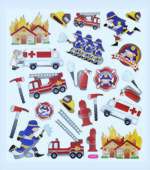 Bild von CREApop Hobby-Design-Sticker "Feuerwehr"
