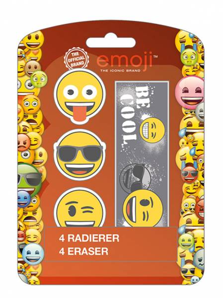 Reiner`s KREATIV & Paperland. Radierer Emoji