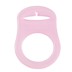 Bild von Schnulli-Silikonring für Schnullerketten, rosa