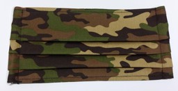Bild von Behelfs-Mund-Nasenschutz "Army Camouflage" beige