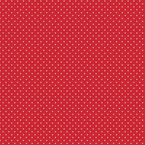 Bild von Baumwolle Design "Petit Dots" rot