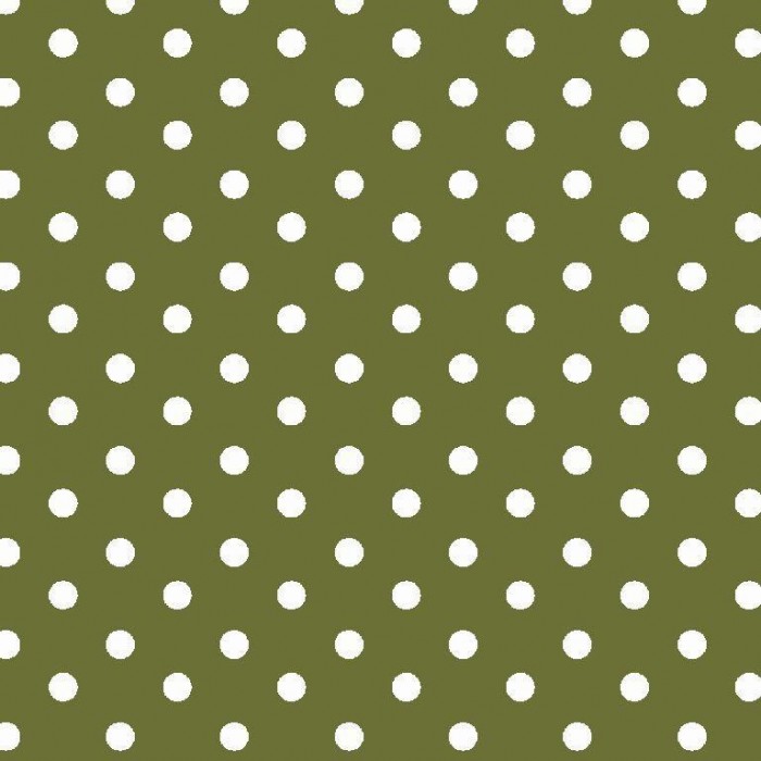 Bild von Baumwolle Design "Dots" grün