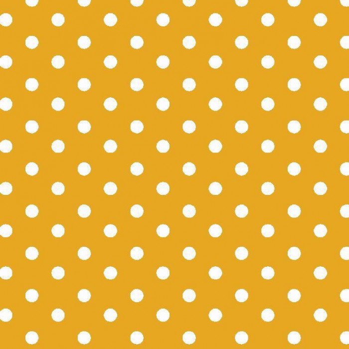 Bild von Baumwolle Design "Dots" gelb