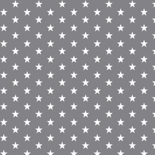 Bild von Baumwolle Design "Petit Stars" grau