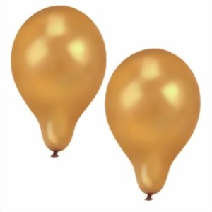 8 Goldene Luftballons, 23–25 Cm – Heliumqualität, TÜV-zertifiziert, Aus Naturkautschuklatex